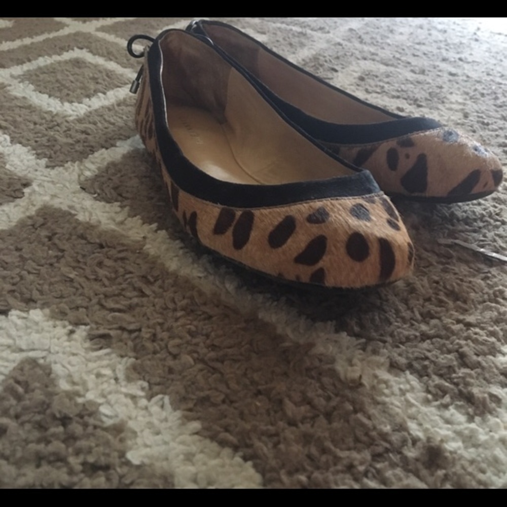 Gianni Bini leopard flats